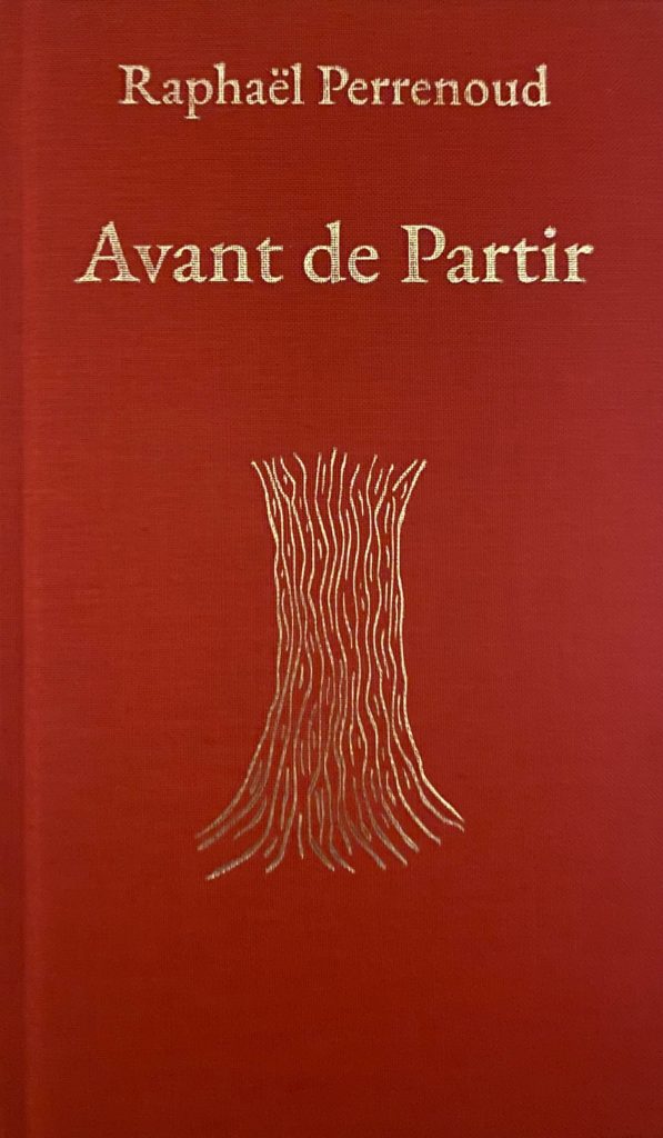 Couverture de Avant de partir
