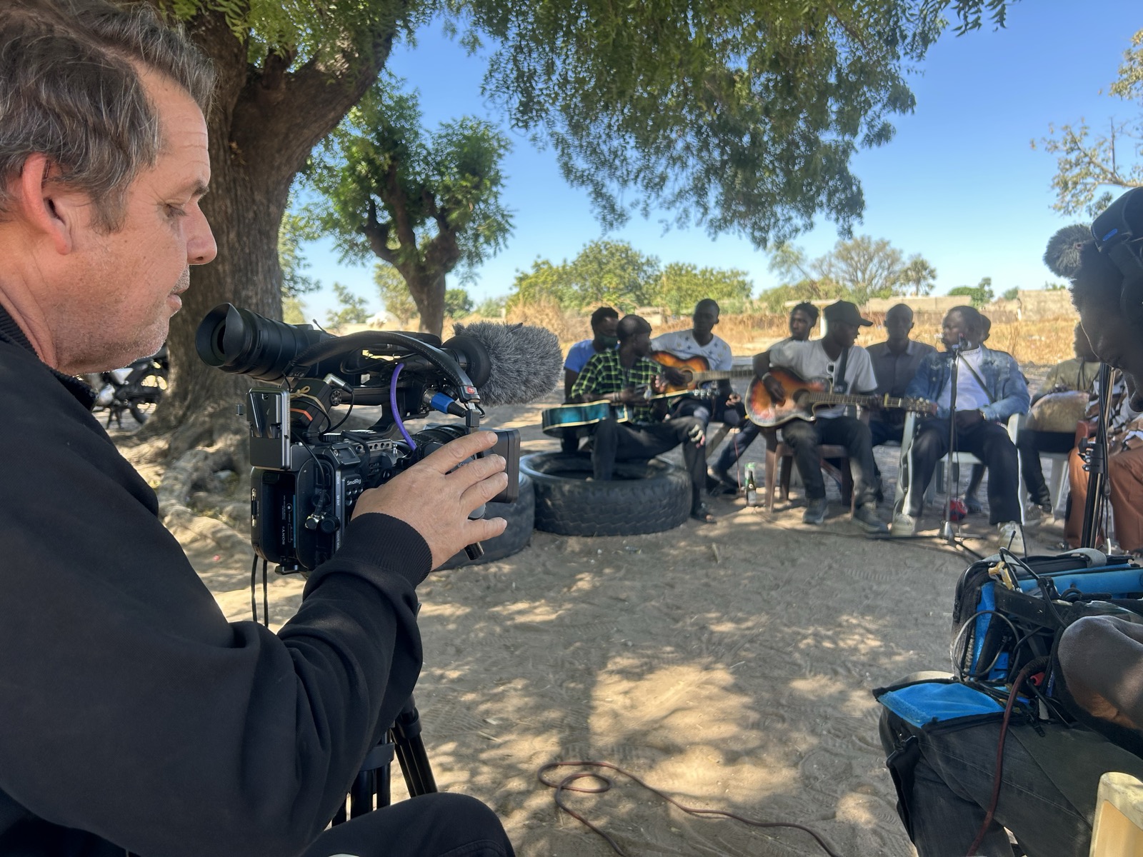 Session d'enregistrement nomade — Musiques Nomades