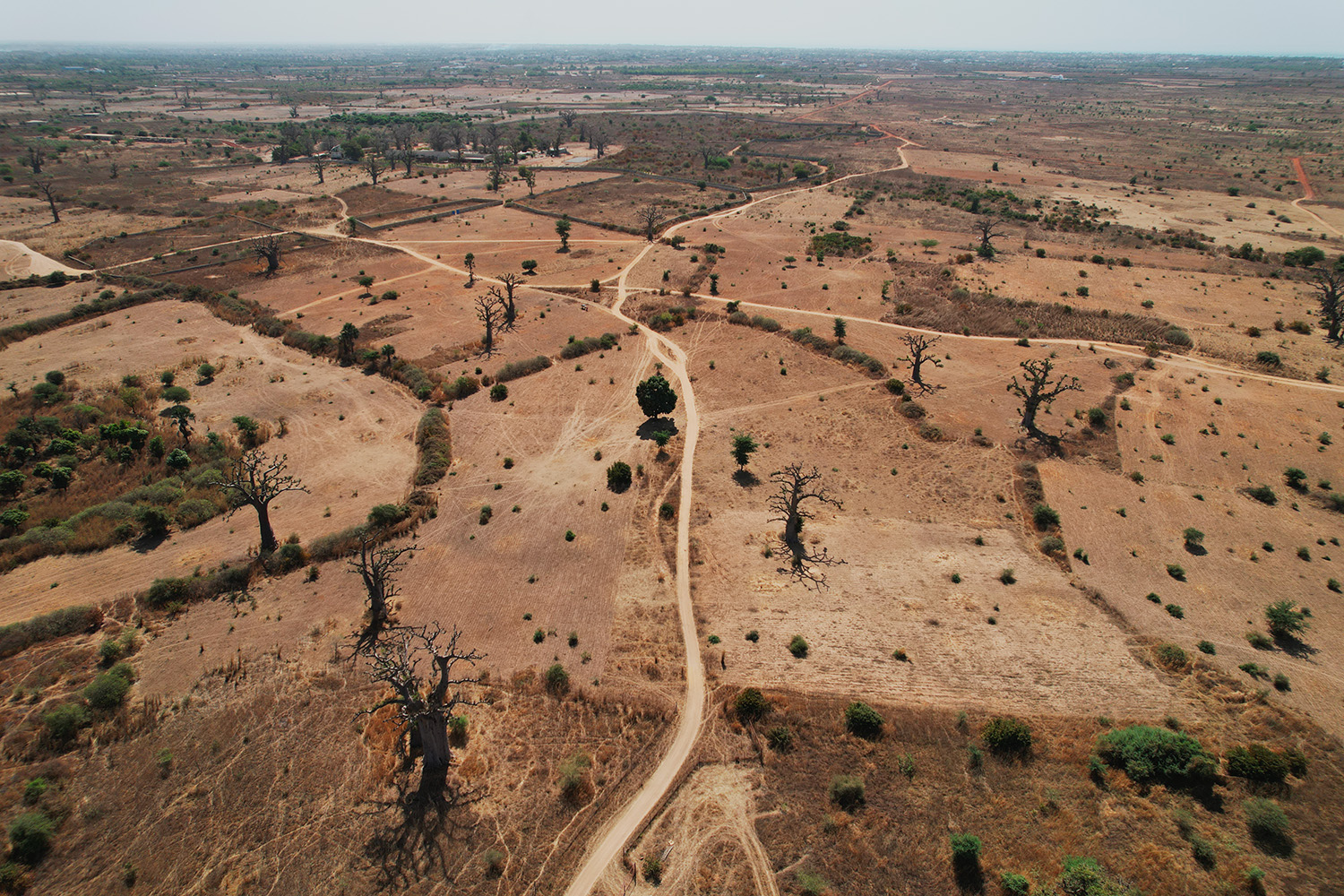 Vue aérienne de Mélanzé